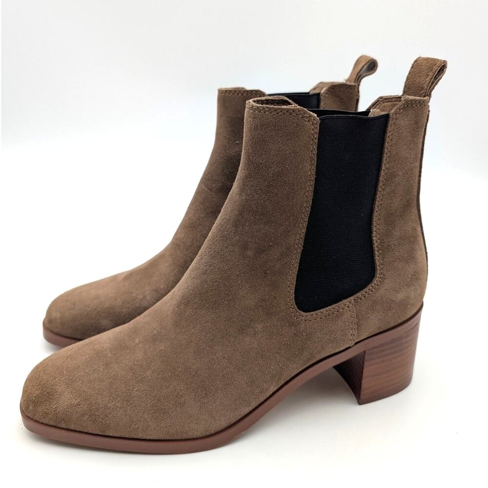 Steve Madden Rhiannon Chelsea Boots Women's Brown Suede Size US9.5M EU40